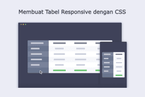 Source Code Tabel Responsive dengan CSS - Demo ePlusGo